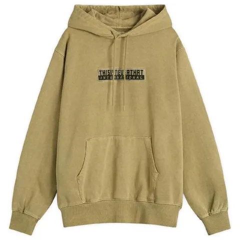디스이즈네버댓 남성 thisisneverthat Tnt International Hoodie Moss