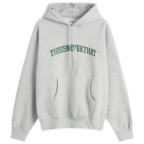 디스이즈네버댓 남성 thisisneverthat Arch Logo Hoodie Grey Heather