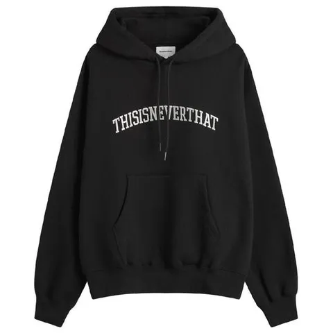 디스이즈네버댓 남성 thisisneverthat Arch Logo Hoodie Black