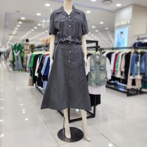 [조이너스]여성 정장 25신상 스커트 한벌 세트 여름 JAFU5WRC080