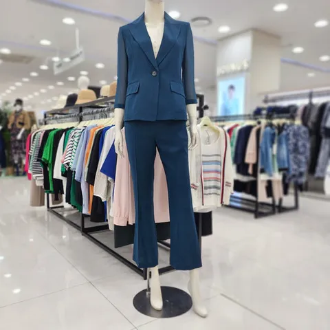 [조이너스]여성 정장 25신상 브랜드 여름 바지 한벌 세트 JAFU4W