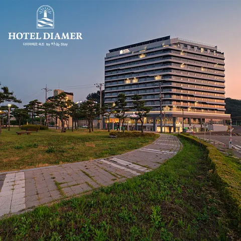 [속초] 다이아메르 호텔 3인 1박 / 오션뷰 객실 + 조식 + 주중 레이트 체크아웃 + 키즈랜드 이용권