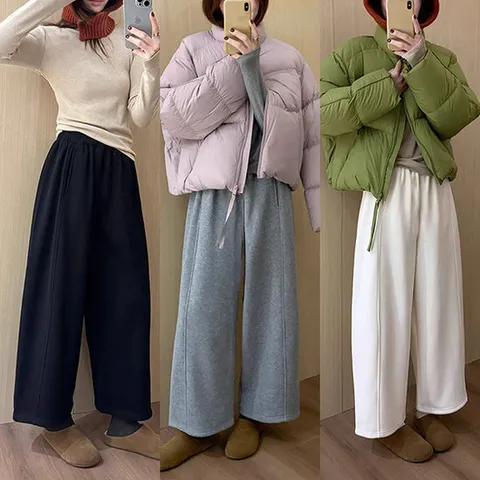 데이데이 리키드 기모밴딩 팬츠