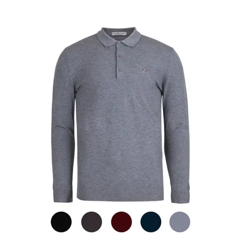 [파파브로]멘즈 울믹스 프리미엄 니트 카라티 DO-KAW-289,0,1,2,