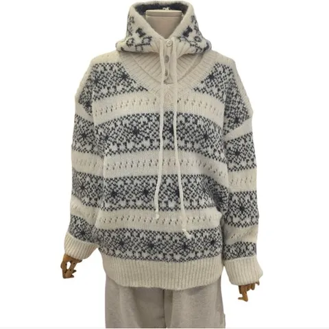 [ 롯데백화점 ]원터쉐이드 라쿤 니트& 클라바 FSDOWWNI02