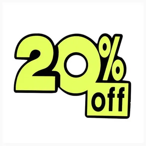 아트 쇼카드(20% OFF)소 디스플레이 POP 진열 광고 싸인