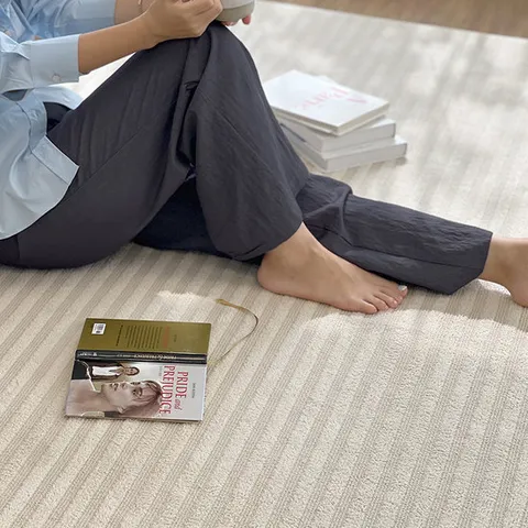 한스갤러리 누브 스트라이프 거실 사각 카페트 러그(200x300cm)