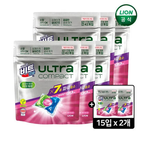 비트 울트라콤팩트 스위트블로썸 42입x6팩+15입x2팩