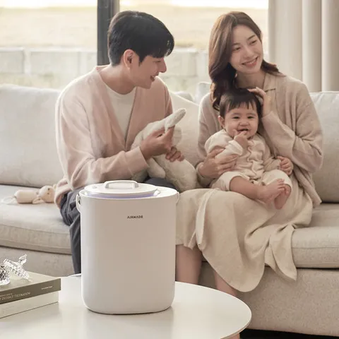 [S급리퍼]에어메이드 가열식 신생아 아기 살균 자동세척 더 위대한 가습기 2.0 AMH-4502