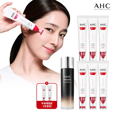 AHC 2026 최신상 풀리프트 아이크림 너리싱 워터 구성