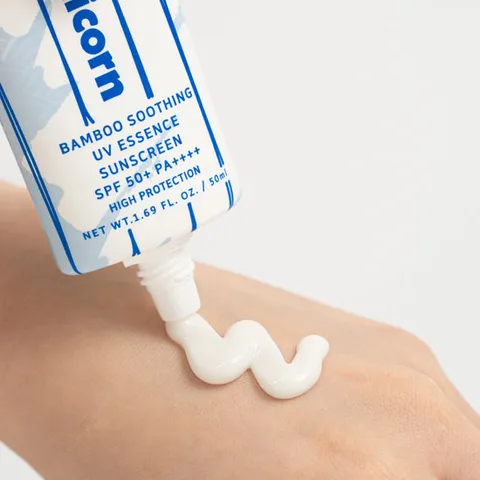 써니콘 뱀부 수딩 유브이 선 에센스 50ml (4개입) 헤어핀선물