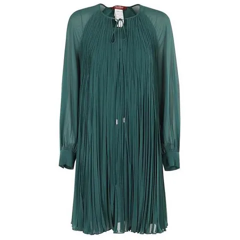 26 SS 막스 마라 스튜디오 줄리아 롱 슬리브 플리츠 드레스 2426226163600