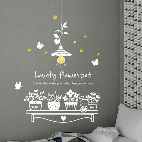 그대내게다가와 벽지 창문 그래픽 포인트스티커 화이트