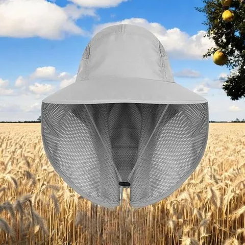 모자 쉐이드 메쉬 아웃도어 모자(라이트그레이) 캠핑모자 여름모자