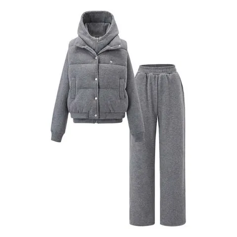 [나인식스뉴욕]쓰리피스 융털 자켓 베스트 점퍼 팬츠 셋업 (NP4O