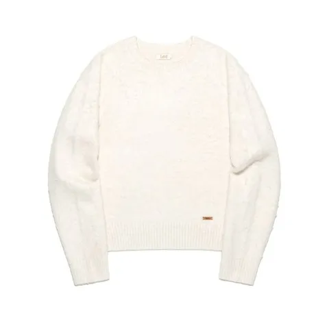 LEE W 브러쉬 니트 B1 LE2503KT63 IV PI LB