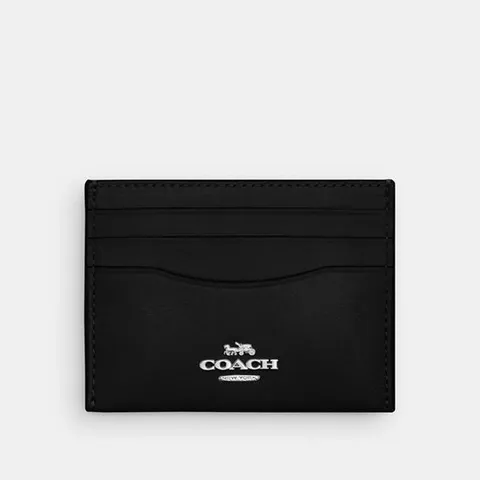 코치 여성 슬림 카드지갑 케이스 CBL81 SVBK