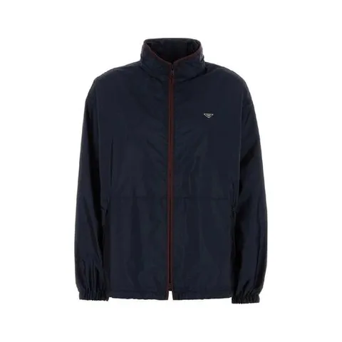 26SS 프라다 네이비 블루 Re Nylon 윈드 브레이커 292321SOOO1WQ9F04WW TP567747563