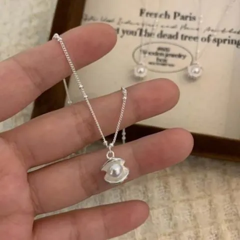 조개 진주 데일리 여름 바다 클래식 실버 제주도 강릉