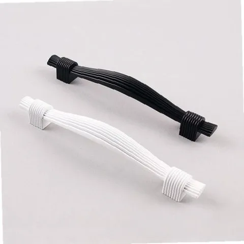 손잡이(2구손잡이_주름 128P 2색상)가구손잡이 피스