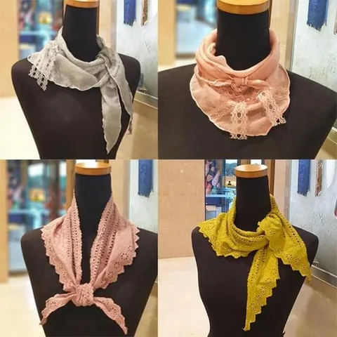 레노마 RH6 삼각 쁘띠 손수건 6종 택 1