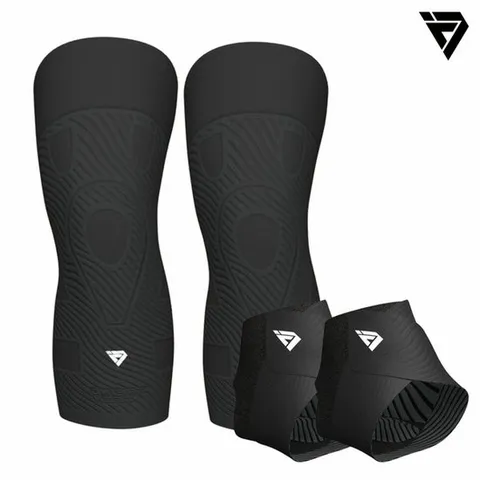 [테이핑테크][테이핑테크]최신상 Y자형 6세대 무릎보호대+발목보