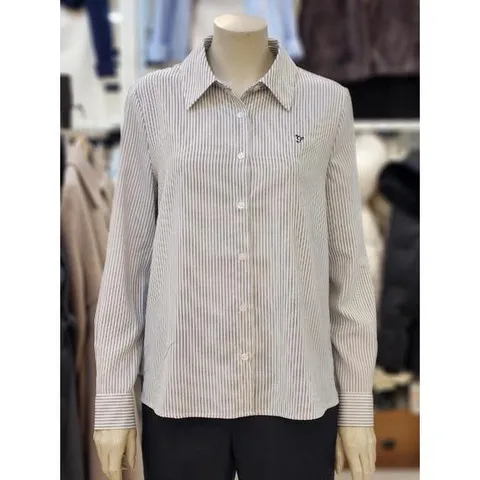 비지트인뉴욕 세이브존07 스트라이프 셔츠 VB2LS90