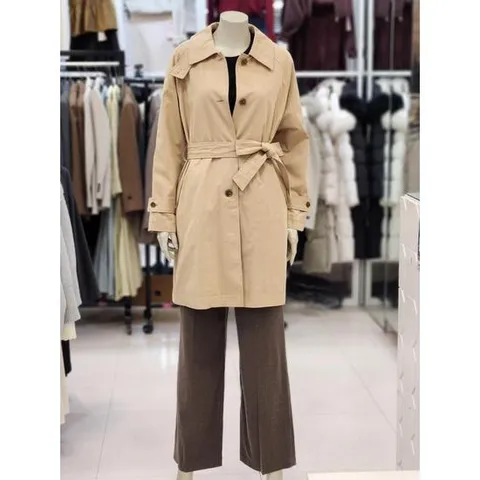 비지트인뉴욕 세이브존07 하프 트렌치코트 VB3BB90