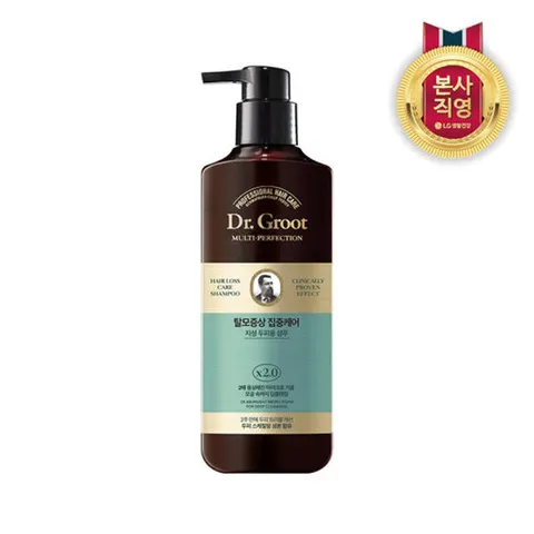 닥터그루트 지성 두피용 탈모기능성 샴푸 400ml