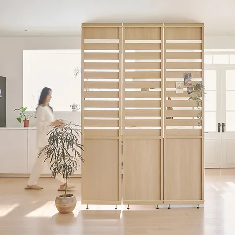 아씨방가구 메이크 하프형 무타공 인테리어 침실 칸막이 가벽 파티션 325