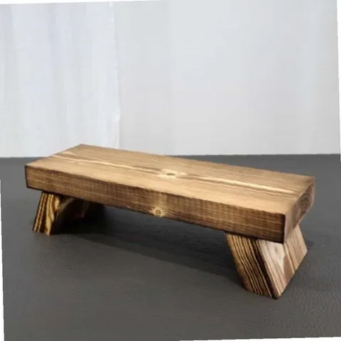 스텐드 소 40x14x10cm 화분다이 원목화분선반 거실화