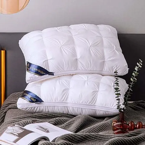 호텔 리조트 푹신한 베개 모텔 편안한 리조트 통기성 수면베개 호텔베개 캠핑베개 목에좋은베개 꿀잠베개 베개세트 호텔식 일자목베개