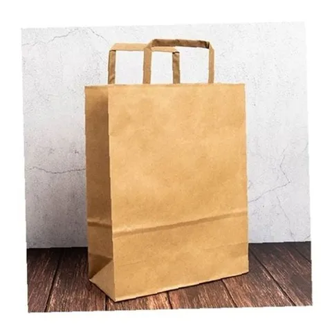 크라프트플렛쇼핑백 대 벌크형 260x90x360mm (20매입)