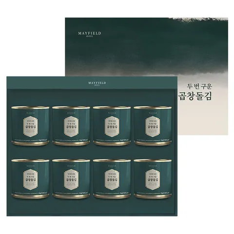 [메이필드호텔]두번구운 곱창돌김/캔김 35g8EA