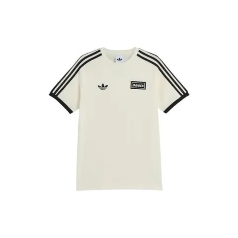 Adidas아디다스 x 오아시스 투어 3 스트라이프 티셔츠 크림 화이트   KR 사이즈 KT3446
