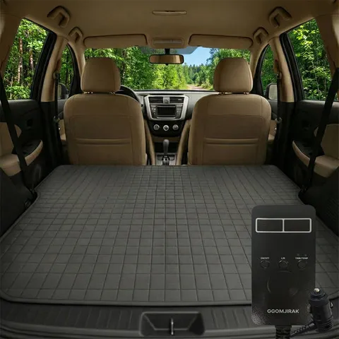 꼼지락 탄소 온열매트 12V 차박 캠핑 전기매트 더블좌우분리형 1400 2인용