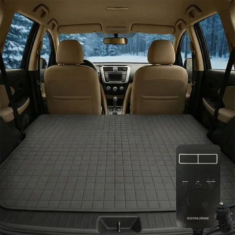 꼼지락 탄소 온열매트 12V 차박 캠핑 전기매트 더블좌우분리형 1200 2인용