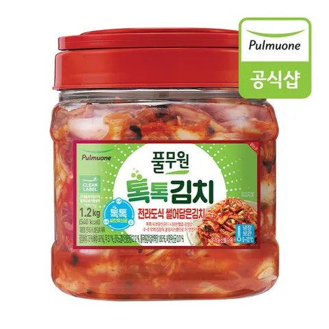 [풀무원] 톡톡 전라도식 썰은김치 PET (1.2kg)