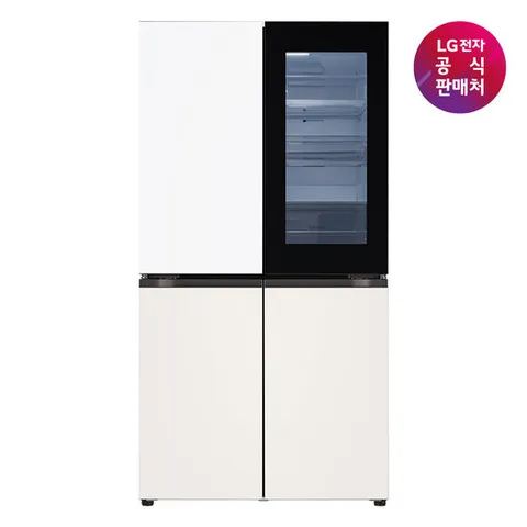 [LG전자 직영] LG 디오스 오브제컬렉션 노크온 냉장고 T875MHE312