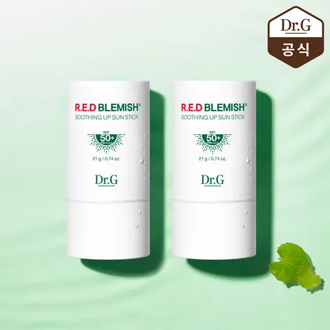 닥터지 레드 블레미쉬 수딩 업 선스틱 21g 2개