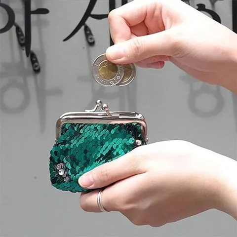 스팽글동전지갑 (2개세트)