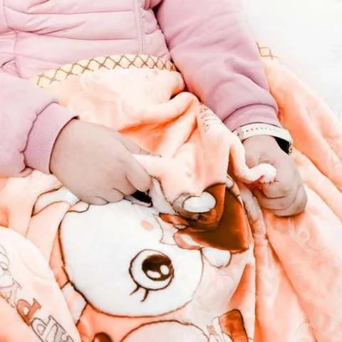 해피 러빙 레빗 미니 밍크담요 담요 밍크담요 캐릭터담요 캠핑담요 차박담요