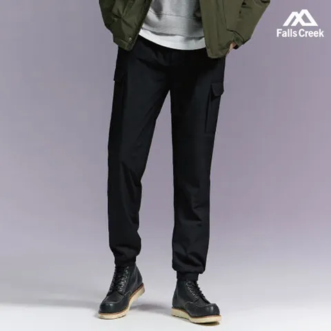 [루시앙]폴스크릭 남성 융기모 패딩 조거팬츠