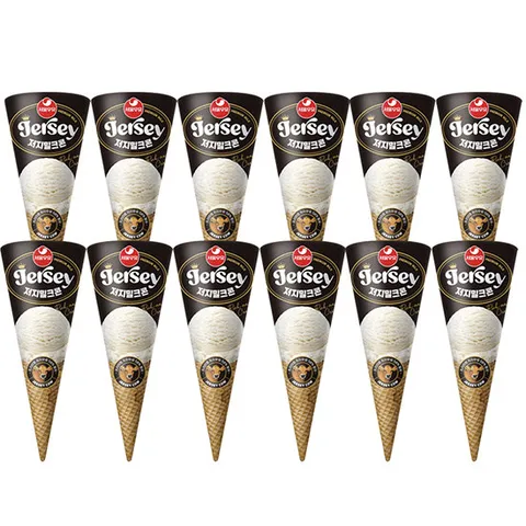 서울우유 저지밀크콘 프리미엄 아이스크림 150mlx12개