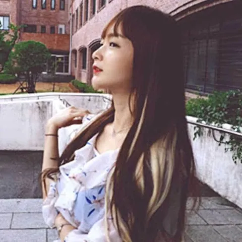 헤어피스 웨이브 골드블론드 셀프 볼륨