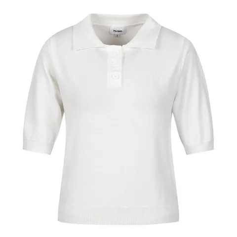플레이블 여성 폴로 카라 반팔 니트 MK4MP301