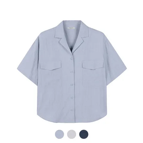 [폴햄][폴햄] 여성 쿨링 카라 반팔셔츠_PHE2WC2034