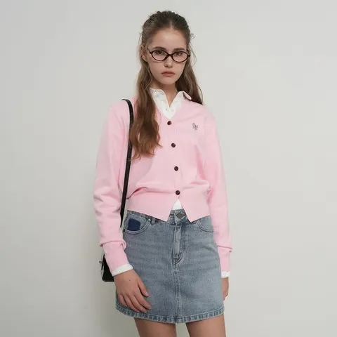 WOMAN GNRL 에센셜 가디건 [BLOSSOM PINK] / WBD3L04503