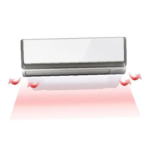 바람막이 온풍기 벽걸이용 화이트