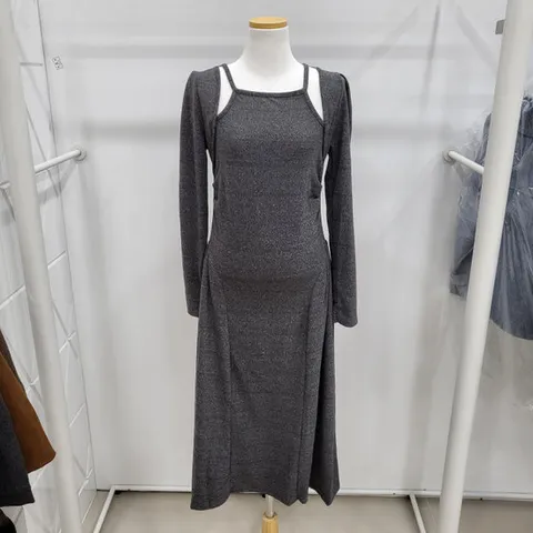 [밸리걸]허리셔링롱원피스(496130)